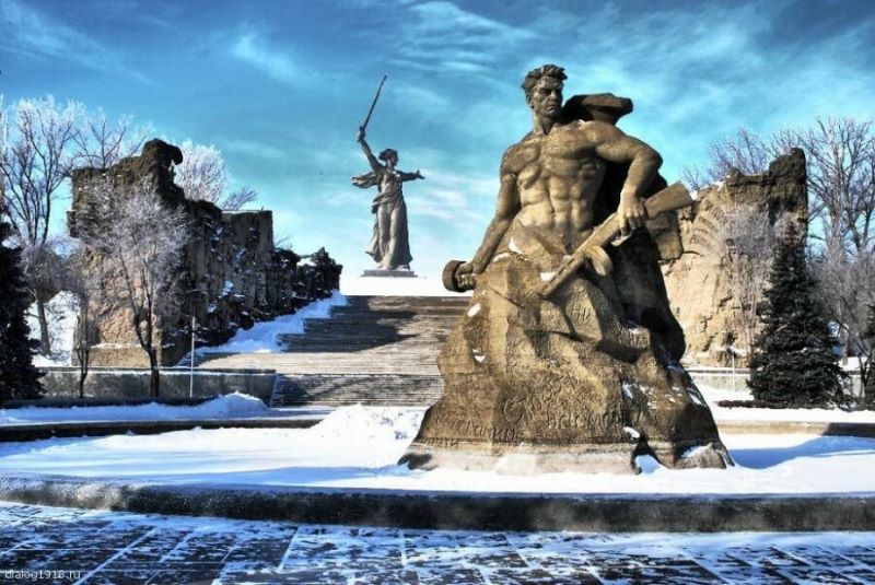 Ниши герои Сталинградской битвы